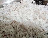 A picture of step 2 of Wheat Coconut Milk Pudding.