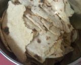 A picture of step 1 of Mithi choori.