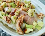 Foto del paso 5 de la receta: Ensalada de escarola con ventresca de atún y aguacate
