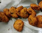 A picture of step 10 of Bogi festival puran poli(sweet) Dal vada, coffee.