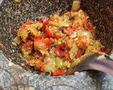 A picture of step 3 of Nam Prik Khee Ga (Vegetarian).
