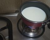 A picture of step 1 of Hot chocolate drink.