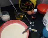A picture of step 5 of Vanilla Pancakes.