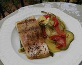 Foto del paso 8 de la receta: Perca al horno con verduras