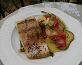 Foto del paso 8 de la receta: Perca al horno con verduras