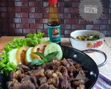 Foto langkah ke 6 dari resep Kambing Goreng Sambal Kecap.