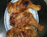 Hình bước làm 3 của món Đùi gà áp chảo