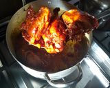 A picture of step 6 of Bright light Jellof & P.P Chiken -fish with Sunrise Spinach.