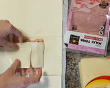 Foto del paso 1 de la receta: Napolitanas de jamón York y queso