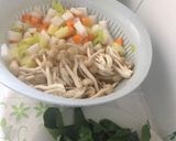 Foto del paso 1 de la receta: Sopa de Hígado de Pollo con Vegetales al Estilo de mi Abuela!