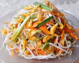Hình bước làm 4 của món Dưa chua bông điên điển