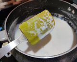 A picture of step 6 of Mango rice kheer.
