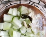 Foto del paso 2 de la receta: Sopa de chayote al té limón y jengibre