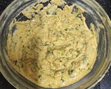 A picture of step 3 of Methi Matar Muffin In Appe Pan Using Pearl Millet & Wheat Flour --- A Non - Fried Winter Snack.