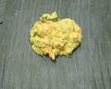 Foto langkah ke 4 dari resep Pepes Tahu Telur Wortel & Kemangi.