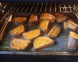 A picture of step 4 of Caribbean Salmon.
