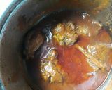 A picture of step 8 of Jollof rice and Turkey.