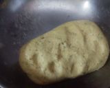 A picture of step 1 of Bedmi puri with aloo sabji.
