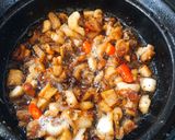 Hình bước làm 3 của món Kho quẹt chấm rau củ