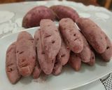 Foto langkah ke 7 dari resep Roti Ubi Ungu (Korea).