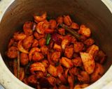 A picture of step 2 of Soybean Pulao.