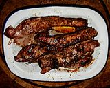 A picture of step 3 of Tex's Ribs in BBQ Gravy 🐷.