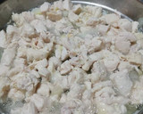 Foto del paso 4 de la receta: Fajitas de pollo en salsa de tomate fresadilla y pasta
