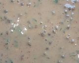 A picture of step 2 of Aloo ke pakoray.