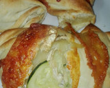 Foto del paso 5 de la receta: Caramelos de hojaldre, queso de cabra y calabacín