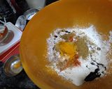 A picture of step 3 of Gobhi Manchurian Pakoda.