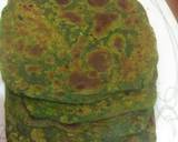 Palak paratha recipe step 3 photo