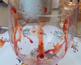 A picture of step 1 of Pomegranate spritzer alcohol free.