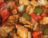 Foto del paso 8 de la receta: Pollo agridulce 🍗 con fideos de arroz 🍜