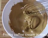 A picture of step 6 of Dalcona coffee. #hctfav.
