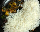 A picture of step 5 of Eggplant Rice.
