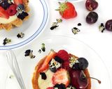 Foto del paso 9 de la receta: Tartaletas veganas de fruta con crema de nueces de macadamia