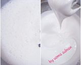 A picture of step 7 of Swiss maringue butter cream frosting for cakes and desserts.