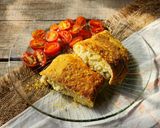 Foto del paso 6 de la receta: 🥚🍚🧀 Omelette de arroz - Bomba de huevo rellena de arroz al roquefort 🧀🍚🥚