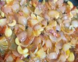 A picture of step 2 of Shahi paneer.