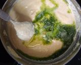 मिंट गार्लिक फ्लेवर्ड ढोकला (Mint garlic flavoured dhokla recipe in Hindi) रेसिपी चरण 4 फोटो
