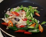 Foto langkah ke 4 dari resep Cumi Asin Pete Sederhana (Masakan Rumahan).