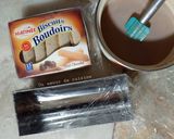 Une image de l'étape 1 de Bûche au chocolat 🎄🎅.