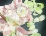 Hình bước làm 2 của món Canh kim chi đậu phụ