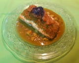 Foto del paso 11 de la receta: Salmón con costra de kikos y salsa de langostinos