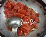 A picture of step 2 of Grapefruit Khatti Meethi Chutney.