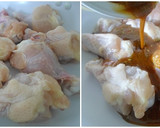 Foto del paso 1 de la receta: Jamoncitos de pollo en mojo rojo