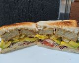 Foto del paso 10 de la receta: Sándwich🍱🥪 de tofu y vegetales🥗..