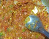 अनियन-कैप्सिकम की सब्जी(Onion Capsicum ki sabzi recipe in hindi) रेसिपी चरण 3 फोटो
