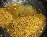 A picture of step 3 of Gajar, green chilli and lili haldar pickle.