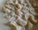 Foto del paso 5 de la receta: Ñoquis con salsa a los 4 quesos fácil (sin crema)